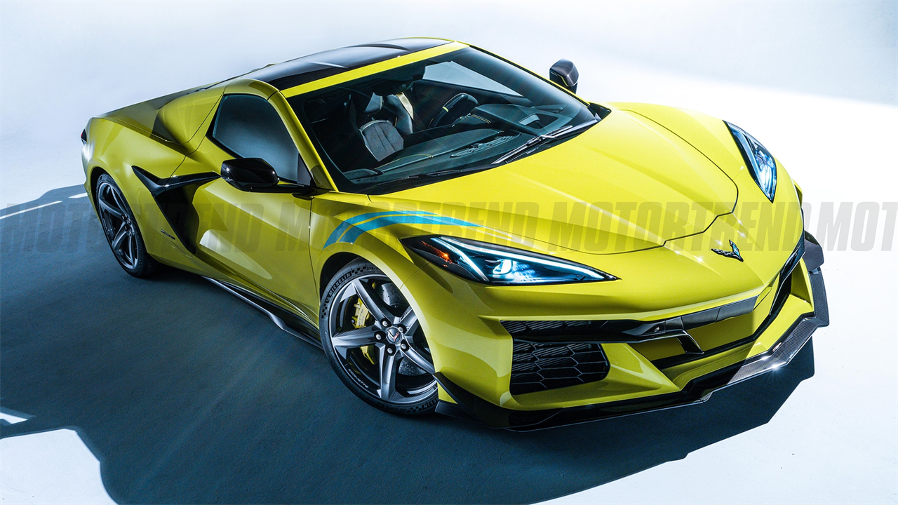 2023 Chevrolet Corvette E-Ray Will Be All Ate Up With Vette Firsts