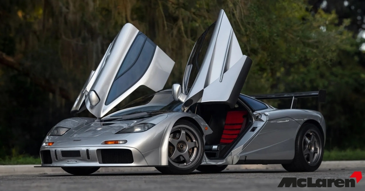 A 1998 McLaren F1 with one-off headlights goes up for sealed bidding at RM Sotheby’s |  Auction News |  THE VALUE