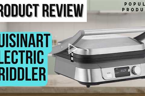 Cuisinart Electric Griddler Review & Promo Video