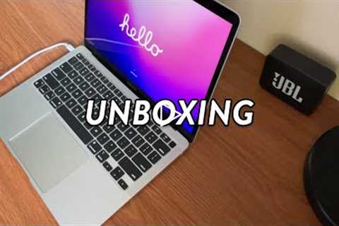 unboxing macbook air m1 in 2022🧑🏻‍💻| plus logitech accessories ⌨️🖱