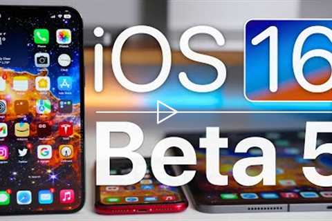 iOS 16 Beta 5 is Out! - What's New?