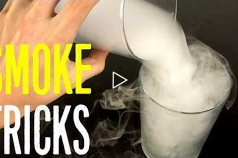 8 amazing SMOKE Experiments & Tricks