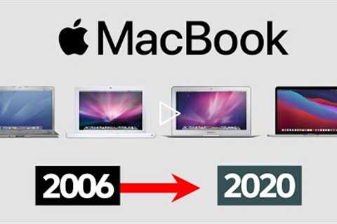 Evolution of Apple Macbook 2006-2020