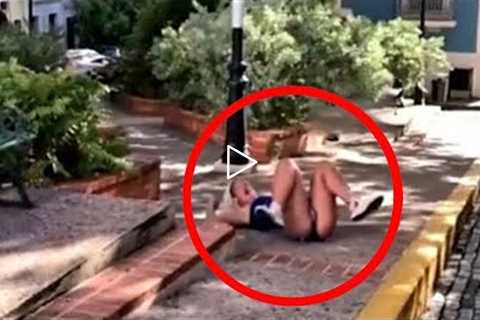 40 WEIRDEST THINGS CAUGHT ON SECURITY CAMERAS & CCTV!