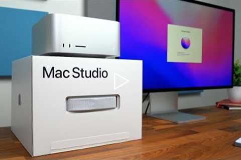 Apple Mac Studio Unboxing: The M1 Ultra!