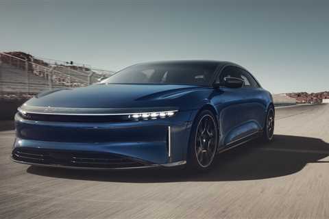 First Look! The 2023 Lucid Air Sapphire Is the World’s Most Powerful Sedan