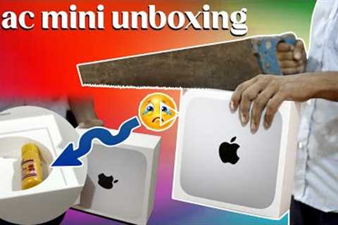 Mac mini m1 unboxing🔥Cyber lab