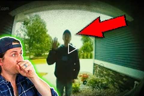 Crazy neighbor’s SECRET caught on camera