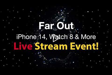 Apple's iPhone 14 & Apple Watch 8 - LIVE STREAM COVERAGE & FeedBack!