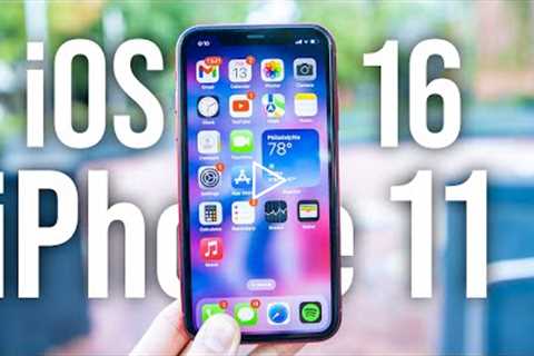 iOS 16 Review and Best Features on the iPhone 11