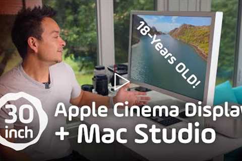 Apple 30 Cinema Display with Mac Studio // BEST Combo!