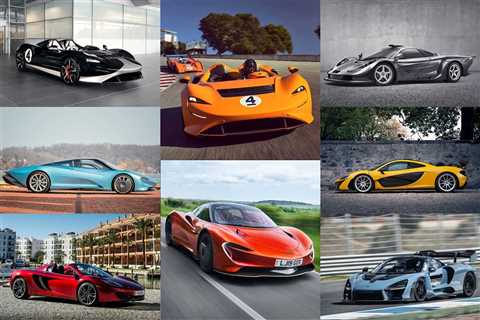  7 Of McLaren’s Greatest Ever Road Cars 
