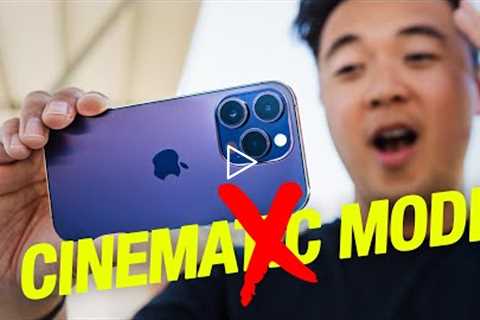 iPhone 14 Pro - CINEMATIC MODE is NOT What You Think!