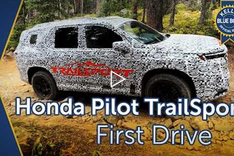 2023 Honda Pilot TrailSport | First Drive