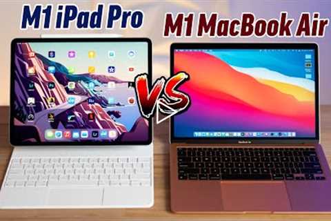 M1 iPad Pro 12.9 vs M1 MacBook Air - The BETTER Laptop?!