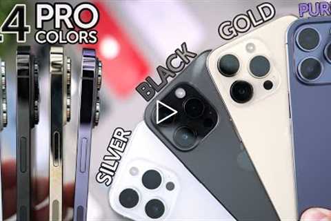 iPhone 14 Pro: All Colors In-Depth Comparison! Which is Best?