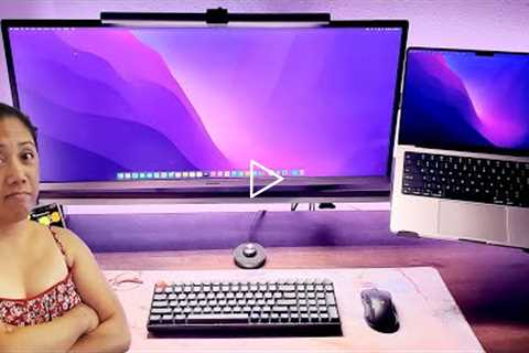 2021 MacBook Pro Desk Setup! Simple, Clean, Affordable.