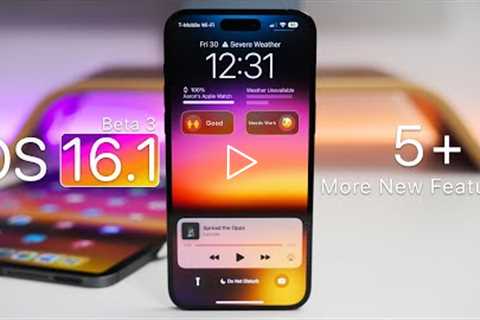 iOS 16.1 - 5+ More New Features
