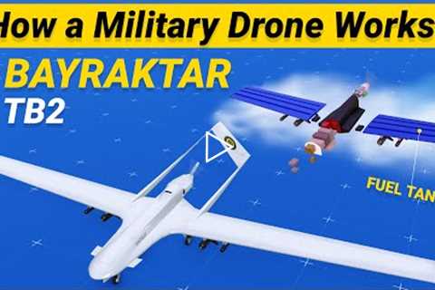 How a Military Drone Works | Bayraktar TB2 UAV