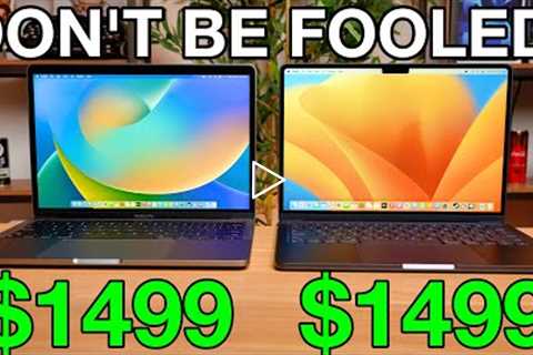 M2 MacBook Air VS M2 MacBook Pro - DON'T BE FOOLED!