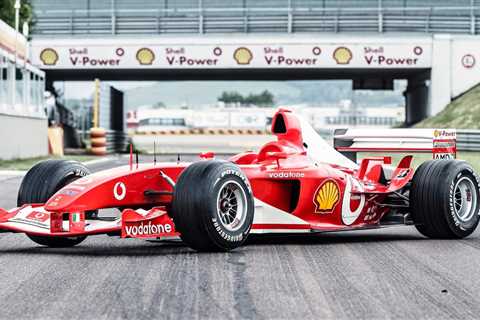  Michael Schumacher’s championship-winning F1 car is for sale 