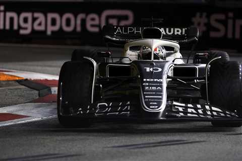  Upset Gasly says AlphaTauri “threw away” F1 Singapore GP 