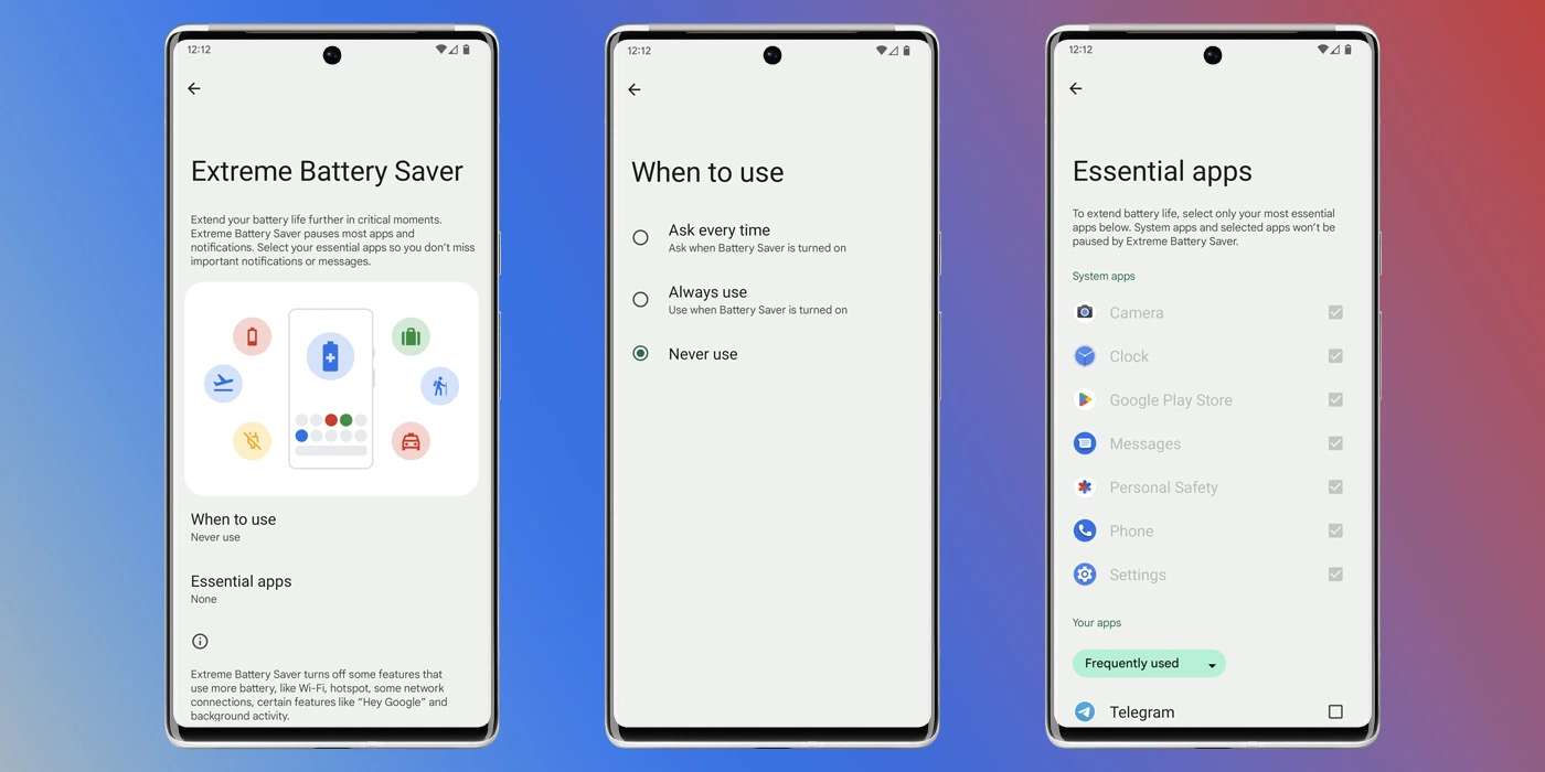 ❤ ‘Extreme Battery Saver’ on the Pixel: How to turn it on when you really need it