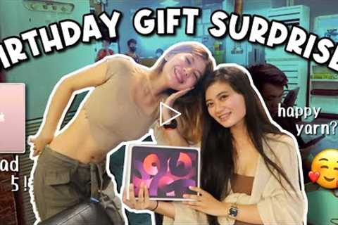 SURPRISING MY SISTER WITH AN IPAD ON HER BIRTHDAY! + Unboxing  | Shaina Denniz