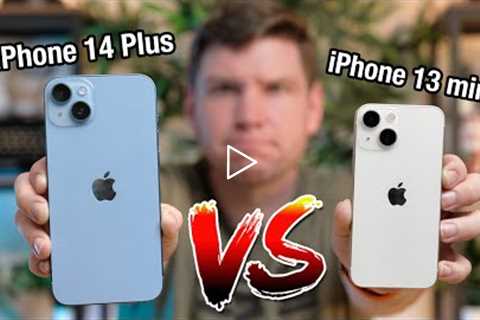 iPhone 14 Plus VS iPhone 13 mini - Did Apple Make A Mistake!?