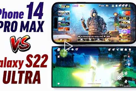 iPhone 14 Pro Max vs S22 Ultra - Does A16 CRUSH 8 Gen 1?