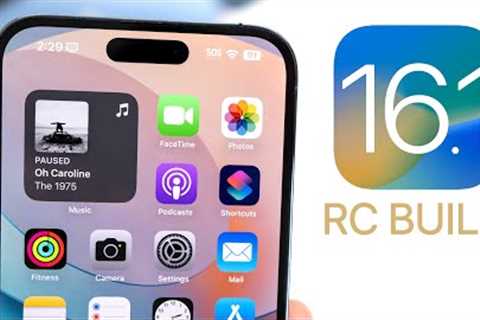 iOS 16.1 RC Released - What''''s New?