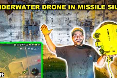 Exploring BOTTOM of the MISSILE SILO with UNDERWATER DRONE!!! (Searching for Human Remains)