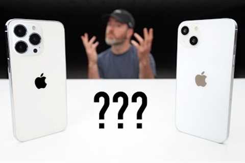 iPhone 13 vs iPhone 13 Pro