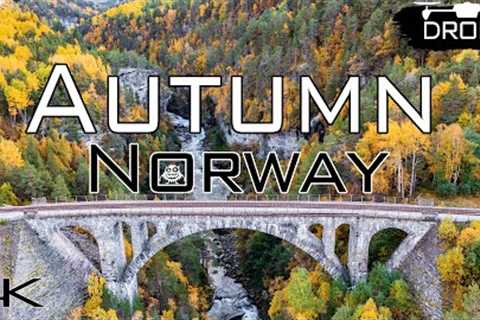 Autumn in Norway - Cinematic Drone Video, 4k