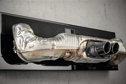 Porsche Design’s $12,000 Sound Bar Is Made Out of a 911 GT3 Exhaust