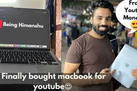 Finally le liya Macbook | Apple Macbook Air M1 Unboxing | Being Himanshu |