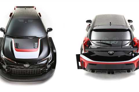 2023 Toyota GR Corolla SEMA Rally Car Gets Massive Wing and Fenders