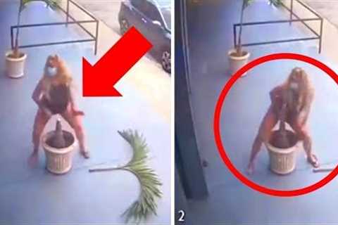 45 WEIRDEST THINGS EVER CAUGHT ON SECURITY CAMERAS & CCTV!