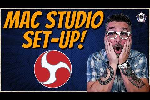 OBS + MAC STUDIO = AUTOMATIONS! | Best Mac Studio Streaming Set-up!