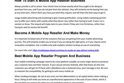 Best Mobile Apps Reseller Companies