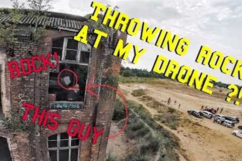 Guy Throws Rocks at my Drone