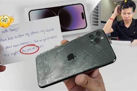 How i Restore Destroyed iPhone 11 Pro Max for a big fan 🥰