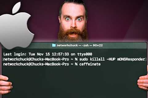 Caffeinate Your Mac ☕☕ (Top 50 MacOS Terminal Commands)