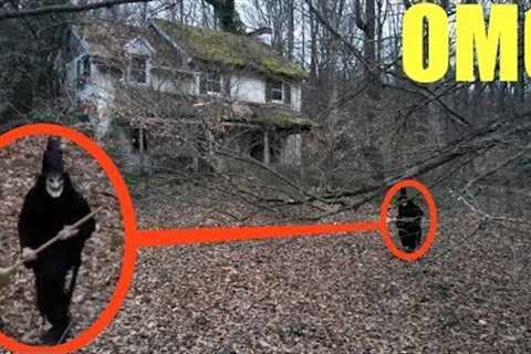 you won''''t believe what my drone caught on camera inside Blair Witch forest (We saw her)