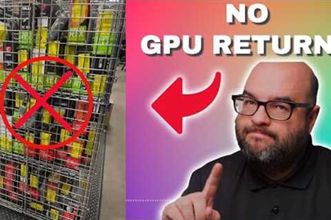 Scalpers PANIC..NO MORE GPU RETURNS ON Nvidia RTX 4080..