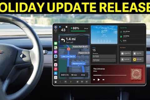 BREAKING: MASSIVE Tesla Holiday Update RELEASED! | Tesla Model 3 + Model Y