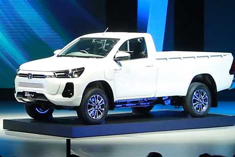 Toyota’s First-Ever All-Electric Pickup Truck Is... Not Quite What You''d Expect