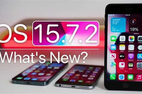 iOS 15.7.2 is Out! - What''''s New and Downgrade Questions Answered