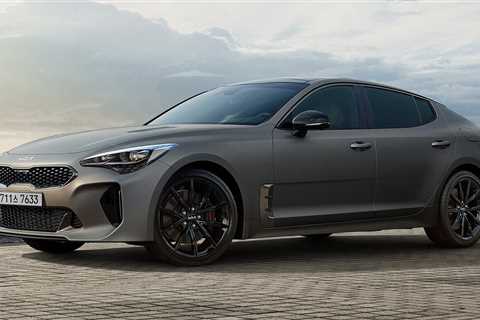 Kia Stinger Production Fades Into Sunset With Limited Tribute Edition