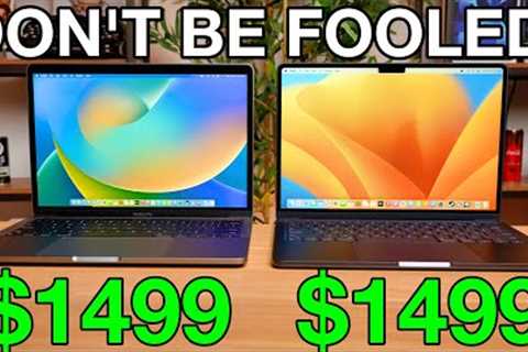 M2 MacBook Air VS M2 MacBook Pro - DON''T BE FOOLED!
